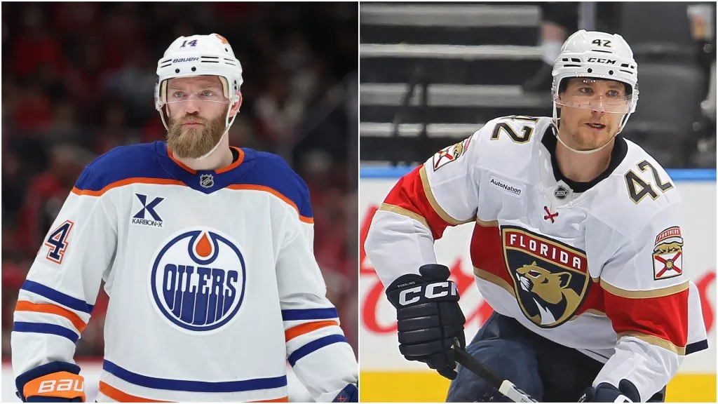 Mattias Ekholm (left) and Gustav Forlsing (right)