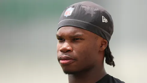 Travis Hunter, player of the Jacksonville Jaguars