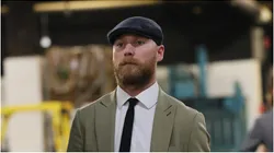 Sam Bennett #9 of the Florida Panthers arrives to play against the Carolina Hurricanes in Game Two of the Eastern Conference Final of the 2025 Stanley Cup Playoffs at Lenovo Center on May 22, 2025 in Raleigh, North Carolina.