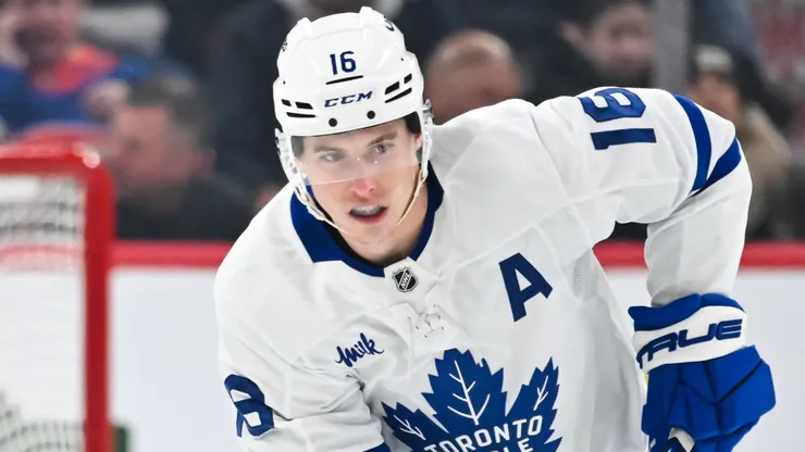 Mitch Marner of the Maple Leafs