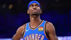 Shai Gilgeous-Alexander #2 of the Oklahoma City Thunder