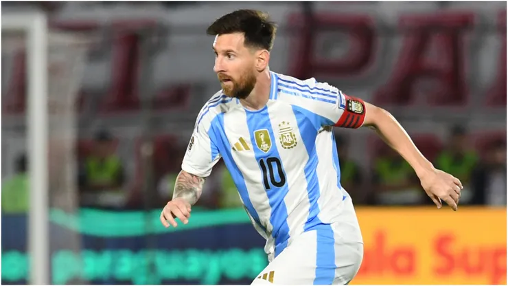 Lionel Messi of Argentina
