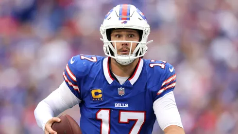 Josh Allen #17 of the Buffalo Bills.