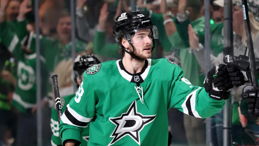 Jason Robertson of the Dallas Stars