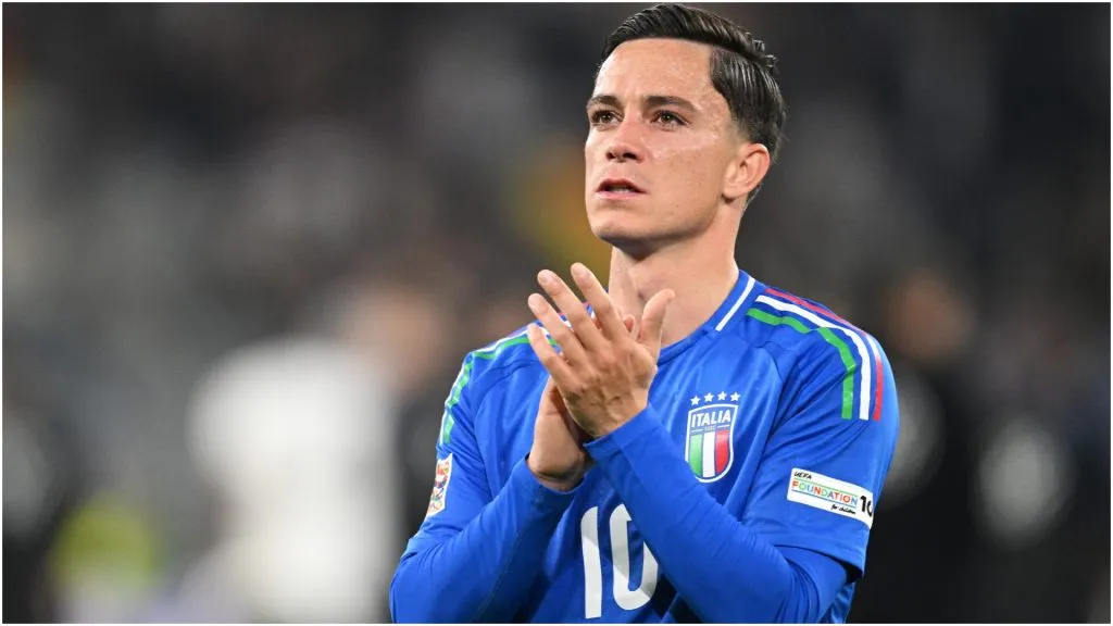 Giacomo Raspadori of Italy – Stuart Franklin/Getty Images