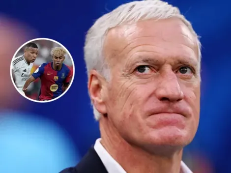 Didier Deschamps only needed one word to compare Lamine Yamal to Kylian Mbappe