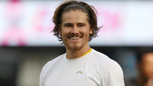 Justin Herbert #10 of the Los Angeles Chargers