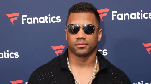 Russell Wilson attends the 2025 Fanatics Super Bowl Party at The Sugar Mill on February 08, 2025 in New Orleans, Louisiana.