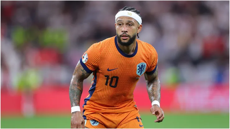 Memphis Depay of Netherlands