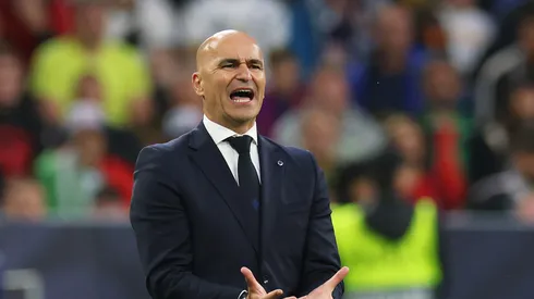 Luis de la Fuente, Manager of Spain, reacts during the UEFA Nations League 2025 final match between Portugal and Spain