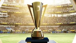 The official Gold Cup trophy