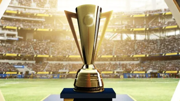 The official Gold Cup trophy