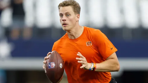 Joe Burrow #9 of the Cincinnati Bengals