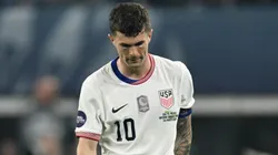 Christian Pulisic during the Concacaf Nations League final match between Mexico and USMNT at AT&T Stadium on March 24, 2024 in Arlington, Texas.