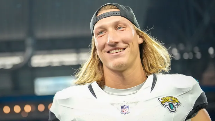 Trevor Lawrence #16 of the Jacksonville Jaguars
