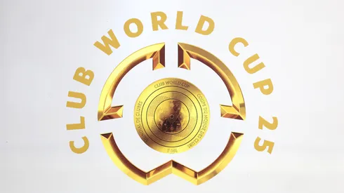 A detailed view of signage before the game between the Los Angeles Football Club and Club América for a FIFA Club World Cup 2025 Play-In at BMO Stadium on May 31, 2025.