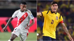 Peru's star Andy Polo and Ecuador's Piero Hincapie.