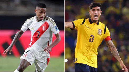 Peru's star Andy Polo and Ecuador's Piero Hincapie.