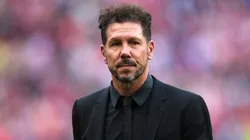 Atletico Madrid coach Diego Simeone after a game.