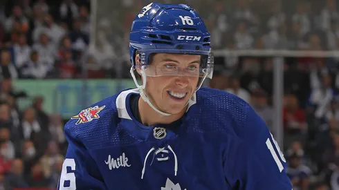 Mitch Marner of the Toronto Maple Leafs