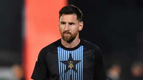 Lionel Messi of Argentina