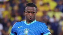 Vinicius Jr looks on during a World Cup Qualifier match