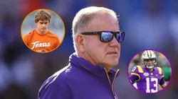 Brian Kelly delivered a bold message about Texas QB Arch Manning and LSU's Garrett Nussmeier.