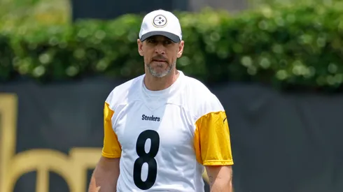 Aaron Rodgers quarterback of the Pittsburgh Steelers