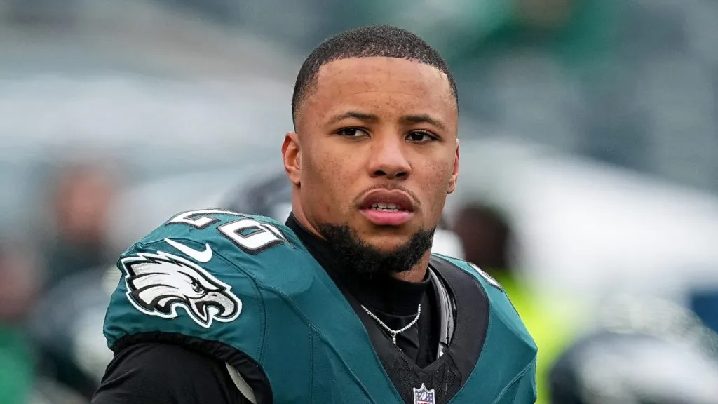 Saquon Barkley, star running back for the Philadelphia Eagles