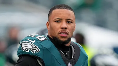 Saquon Barkley, star running back for the Philadelphia Eagles