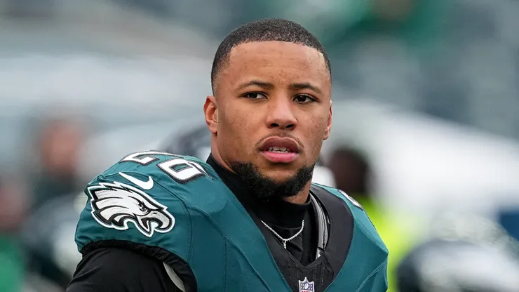 Saquon Barkley, star running back for the Philadelphia Eagles