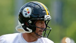 Aaron Rodgers quarterback of the Pittsburgh Steelers