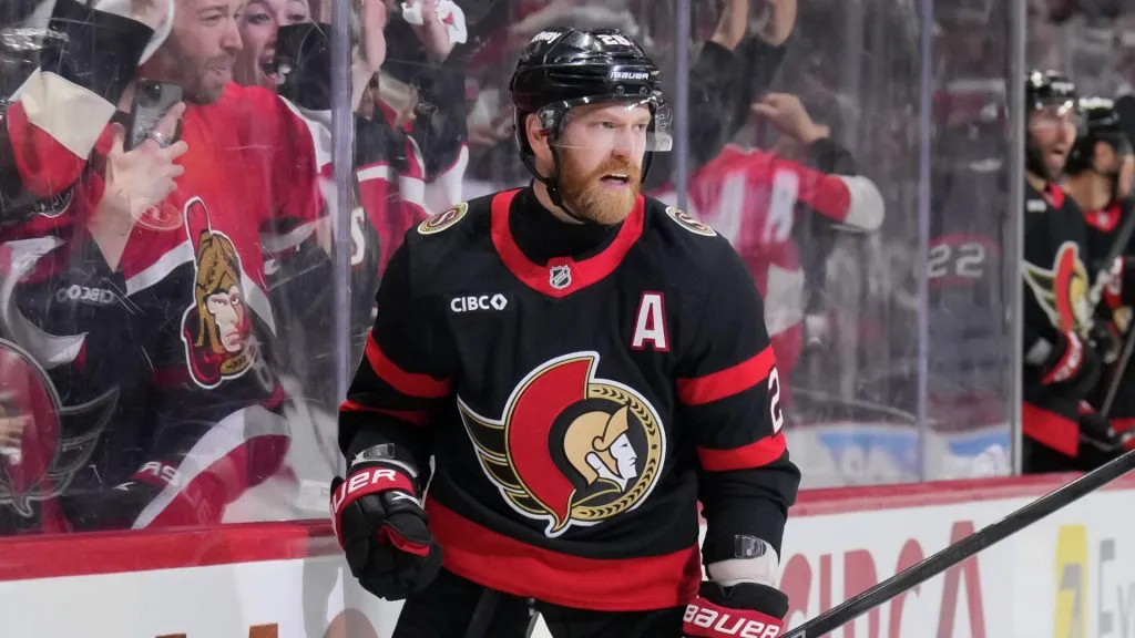 Claude Giroux of the Senators