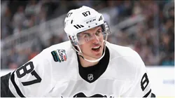 Sidney Crosby #87 of the Pittsburgh Penguins skates against the Central Division All-Stars during the 2019 Honda NHL All-Star Game at SAP Center on January 26, 2019 in San Jose, California.