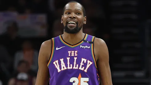 Kevin Durant during a Phoenix Suns game.