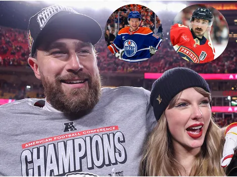 Swift and Kelce could cheer for either Panthers or Oilers in Game 4 of SCF