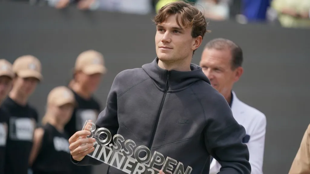 Jack Draper is the reigning champion of the BOSS OPEN of Stuttgart. (Thomas Niedermueller/Getty Images)