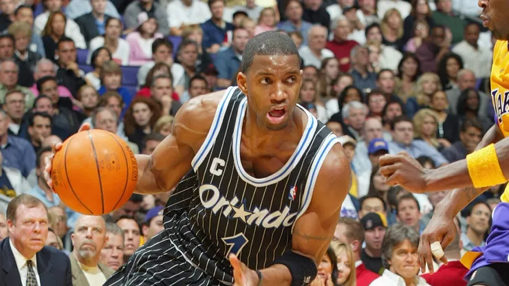 Tracy McGrady #1 of the Orlando Magic.