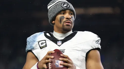 Jalen Hurts #1 of the Philadelphia Eagles