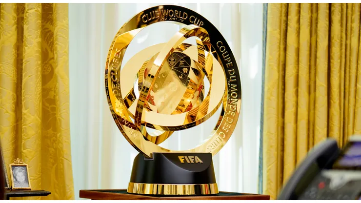 Club World Cup trophy.