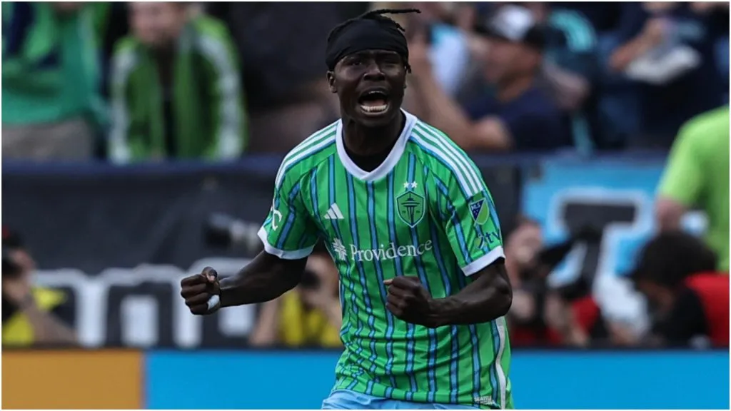 Georgi Minoungou of the Seattle Sounders – Olivia Vanni/Getty Images