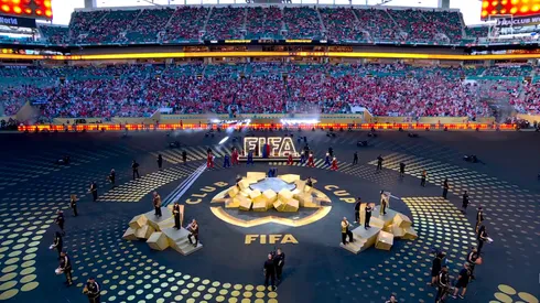 The 2'25 FIFA Club World Cup opening ceremony.