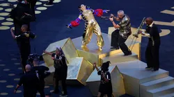 Singer Vikina performs in the Opening Ceremony prior to the FIFA Club World Cup 2025 group A match between Al Ahly FC and Internacional CF Miami at Hard Rock Stadium on June 14, 2025.