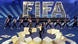 Music artists French Montana and Swae Lee perform during the Opening Ceremony prior to the FIFA Club World Cup 2025 group A match.