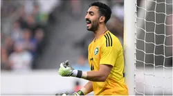 Saudi Arabia goalkeeper Nawaf Alaqidi
