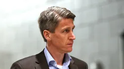 Head coach Kris Knoblauch of the Edmonton Oilers arrives before Game Seven of the 2024 Stanley Cup Final against the Florida Panthers at Amerant Bank Arena on June 24, 2024 in Sunrise, Florida.