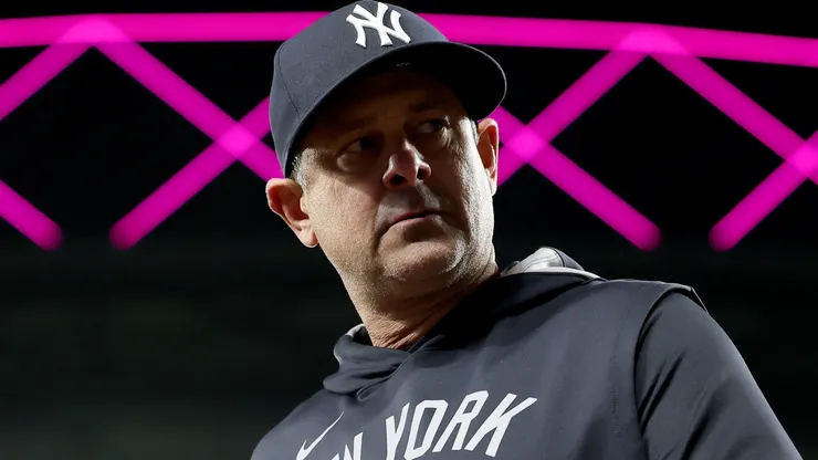 New York Yankees head coach Aaron Boone.
