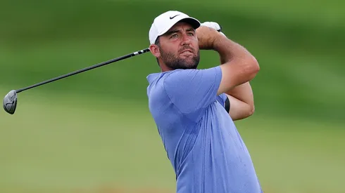 Scottie Scheffler at the 2025 US Open