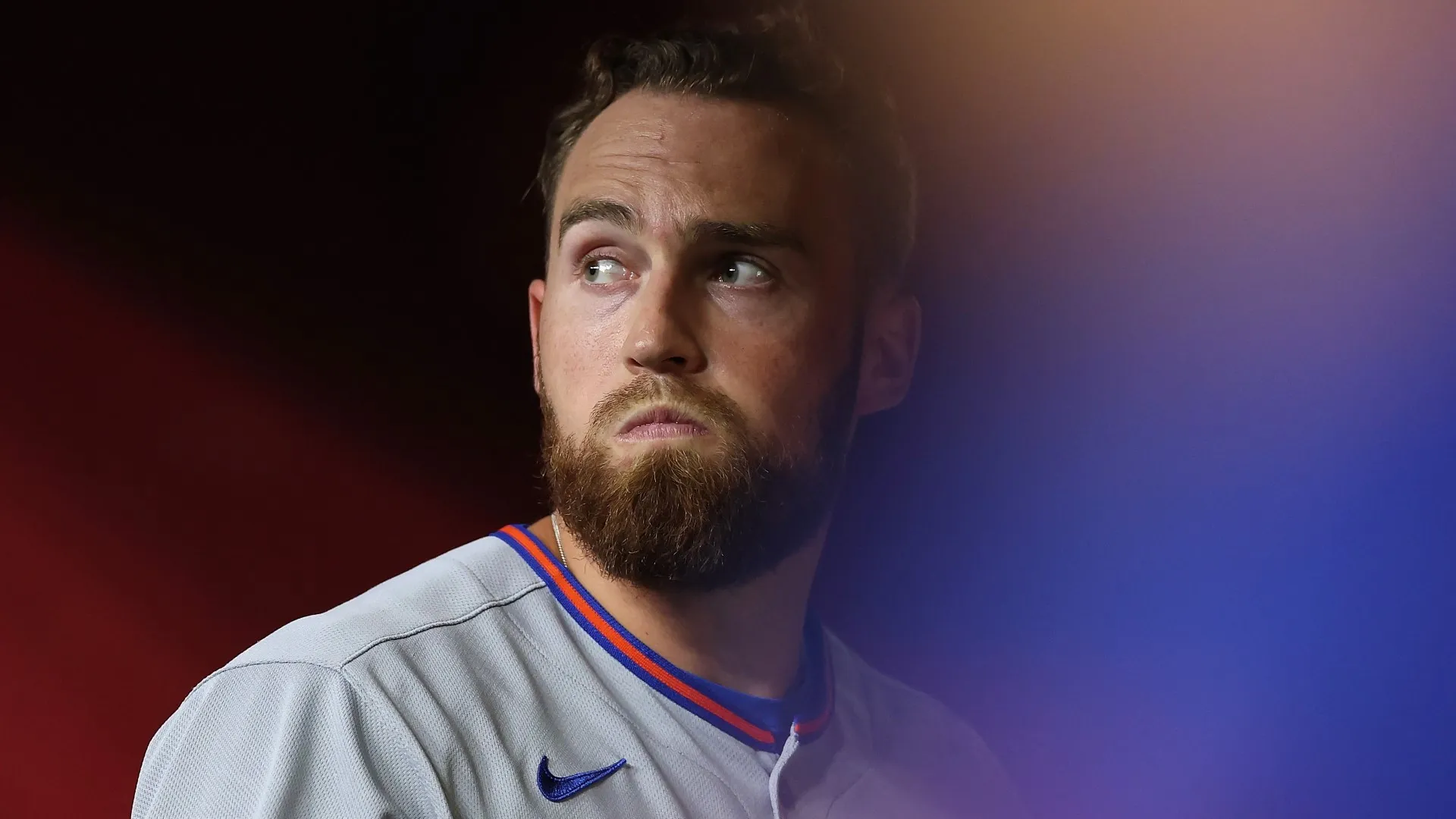 Brandon Nimmo #9 of the New York Mets during the MLB game at Chase Field