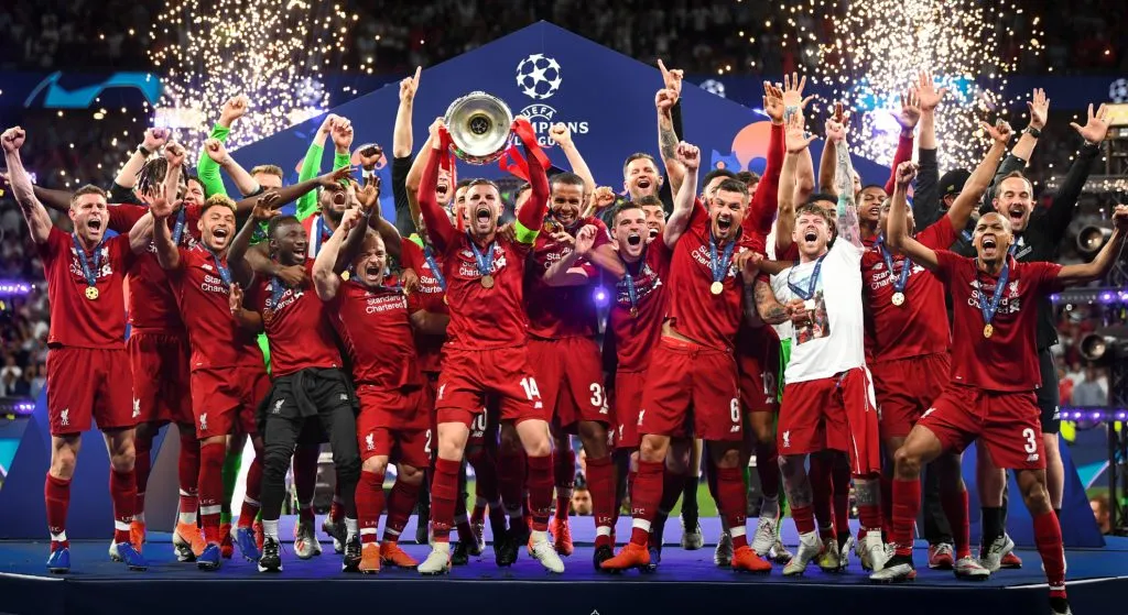 Liverpool UCL winner in  2019